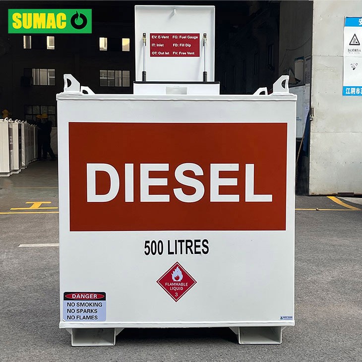 500 Liter Self Bunded Diesel Fuel Transfer Tank